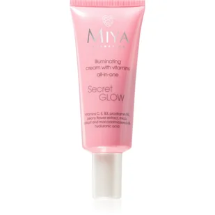 Miya Cosmetics Miya Secret Glow Krem rozświetlający z witaminami all-in-one 30ml - Kremy do twarzy - miniaturka - grafika 1