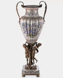 Porcelanowa Amfora z Kobietami Biała - Zabawki kreatywne - miniaturka - grafika 1