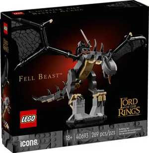 LEGO ICONS 40693 Władca Pierścieni: Skrzydlata Bestia - Klocki - miniaturka - grafika 1