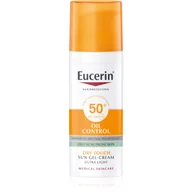 Balsamy i kremy do opalania - Eucerin Oil Control SPF 50+ krémový gél na opaľovanie na tvár 50 ml - miniaturka - grafika 1