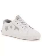 Buty dla dziewczynek - Big Star Białe trampki dziecięce FF374034 r30 - miniaturka - grafika 1