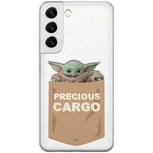 ERT GROUP etui na telefon Samsung S22 PLUS, case oryginalny i oficjalnie licencjonowany przez Star Wars, wzór Baby Yoda 030, optymalnie dopasowane, plecki z TPU częściowo przeźroczyste - Etui i futerały do telefonów - miniaturka - grafika 1