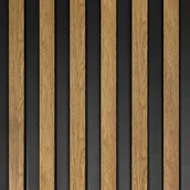 Panele ścienne i boazeria - Panel Ścienny 3D Lamela Wodoodporna Largo Dąb Naturalny L0305 - miniaturka - grafika 1