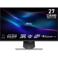 Monitory - MSI MPG 274URDFWDE E16M (27") 3840x2160 4K Ultra HD LED Czarny, Biały - miniaturka - grafika 1