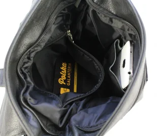 Torebka Skórzana MAGRE (PL) Ala Listonoszka Skóra Naturalna CZARNY - Torebki damskie - miniaturka - grafika 5