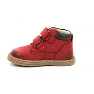 Buty dla dziewczynek - Kickers Tackeasy buty dziecięce, czerwone, 24 EU, Czerwona, 24 EU - miniaturka - grafika 1