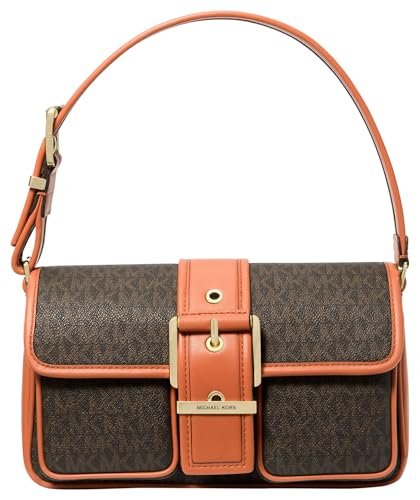 Michael Kors MD Shldr, torebka damska, pojedyncza, Pomarańczowy dziurkacz, Taglia unica