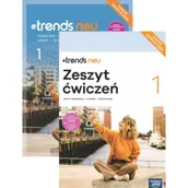 Książki do nauki języka niemieckiego - Pakiet #trends NEU 1. Podręcznik i zeszyt ćwiczeń do języka niemieckiego dla liceum i technikum. Edycja 2024 - miniaturka - grafika 1