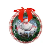 Bombki - Bombka Mikołaj styropian 7,5 cm - miniaturka - grafika 1