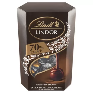 Lindt - Lindor Praliny Ciemna czekolada 70% kakao - Bombonierki i czekoladki - miniaturka - grafika 1