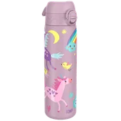 Bidony dla dzieci - Butelka ION8 Single Wall I8SS600PVUNIC Unicorns - miniaturka - grafika 1