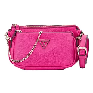 Guess Noelle Dbl Pouch Crossbody Bag, rozmiar uniwersalny, arbuz, jeden rozmiar - Torebki damskie - miniaturka - grafika 1