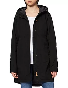 Fjällräven Kiruna kurtka damska pikowana, parka W - XL czarny - Płaszcze damskie - miniaturka - grafika 1