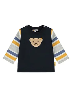 Steiff Bluza w kolorze granatowym - Bluzy i sweterki niemowlęce - miniaturka - grafika 1