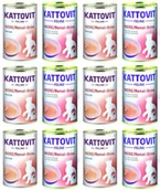 Mokra karma dla kotów - Kattovit Drink Niere/Renal kurczak/kaczka 12x135ml puszka - miniaturka - grafika 1
