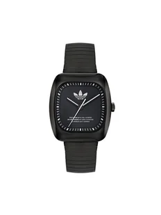 Zegarek adidas Originals Zegarek Retro Wave One AOSY24026 Czarny - Zegarki męskie - miniaturka - grafika 1