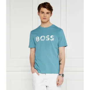 BOSS ORANGE T-shirt Te_Bossocean | Regular Fit - Koszulki męskie - miniaturka - grafika 1