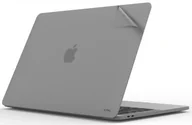 Części i akcesoria do laptopów - Folia JCPal MacGuard 2w1 Space Gray Top skin+Back MacBook Pro 13" M2,2022 - miniaturka - grafika 1