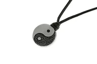 Naszyjniki - Naszyjnik Talizman Amulet Symbol Yin Yang - miniaturka - grafika 1