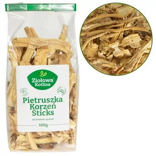 Ziołowa Kotlina Pietruszka Korzeń Sticks 100G - Karma dla gryzoni - miniaturka - grafika 1