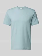 Koszulki męskie - T-shirt z nadrukiem z logo - miniaturka - grafika 1
