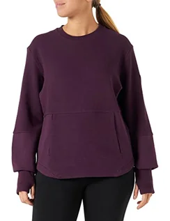 Bluzy damskie - Macron Athleisure Fcc Kotka Okrągły Neck Sweatshirt Plum Wmn Bluza Damska - grafika 1