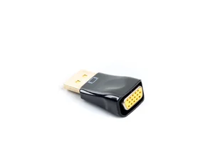 LANBERG LANBERG Adapter DisplayPort M > VGA 15 pin F czarny KKL1ADBV0020 - Adaptery i przejściówki - miniaturka - grafika 4
