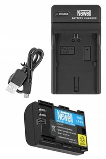 Zestaw Ładowarka Dc-Usb +Akumulator Newell Lp-E6 - Ładowarki i akumulatory - miniaturka - grafika 1