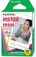 Akcesoria fotograficzne - Fujifilm Instax Mini Glossy Instant Film Quantity 10, 86 x 54 mm - miniaturka - grafika 1