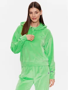 Champion Bluza 116256 Zielony Regular Fit - Bluzy damskie - miniaturka - grafika 1