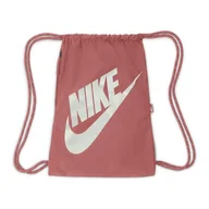 Torby sportowe - Worek Nike Heritage Drawstring Bag DC4245 (kolor Czerwony. Pomarańczowy) - miniaturka - grafika 1