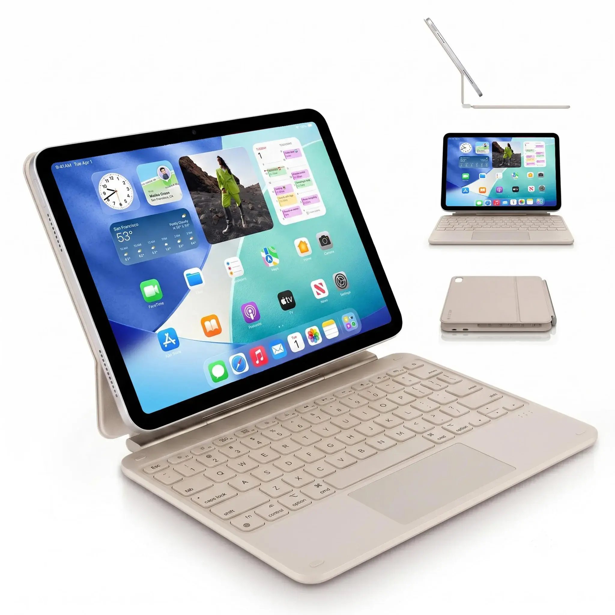 Decoded Magnetic keyboard with trackpad - magnetyczna obudowa ochronna z klawiaturą i trackpad do iPad 10.9