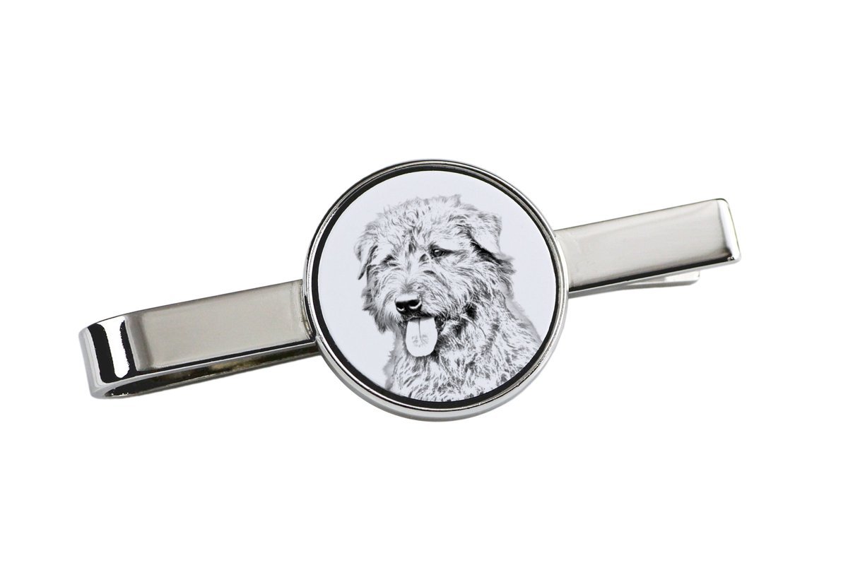 Glen Of Imaal Terrier - Spinka Do Krawata Z Psem, Personalizowany Klips Do