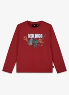 Bluzy dla chłopców - Bluza dziecięca LEGO LW Tano 620 - dark red - miniaturka - grafika 1