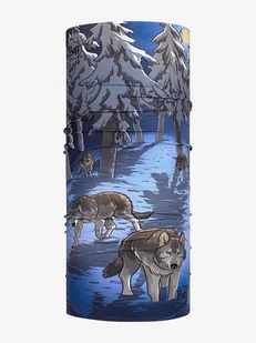 Buff Szal-koło "EcoStretch" w kolorze szaro-niebieskim - Apaszki i szaliki damskie - miniaturka - grafika 1