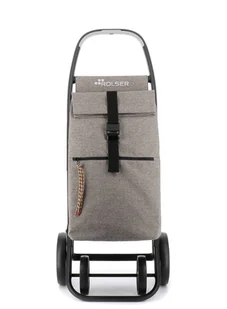 Wózek na zakupy Rolser Clec Thermo Eco 8 Plus Grey - granite - Torby i wózki na zakupy - miniaturka - grafika 1