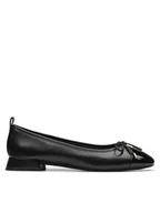 Baleriny - Clarks Baleriny Ubree15 Poppy 26181322 Czarny - miniaturka - grafika 1
