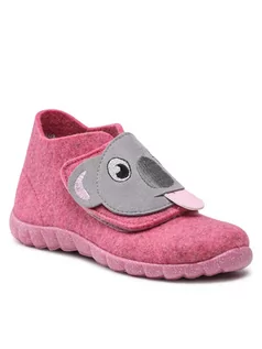 Buty dla dziewczynek - Superfit Kapcie 1-800295-5510 S Różowy - grafika 1