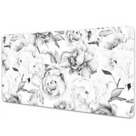 Podkładki na biurko - Duża podkładka na biurko dla dzieci Piwonie 120x60 cm - miniaturka - grafika 1