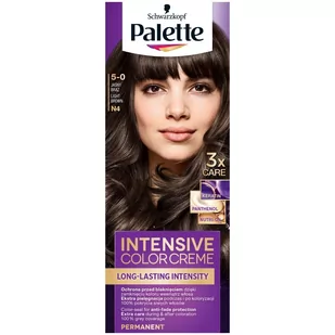 Schwarzkopf Palette Intensive Color Creme N4 Jasny brąz - Farby do włosów i szampony koloryzujące - miniaturka - grafika 1