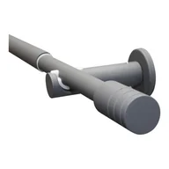 Karnisze - Metalowy regulowany karnisz 190 - 340 cm Elba – Gardinia - miniaturka - grafika 1