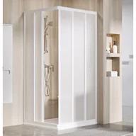 Kabiny prysznicowe - Ravak 15V401R2ZG Kabina prysznicowa naro$609na ASRV3-80 bia$610a szk$611o Grape 198 - miniaturka - grafika 1