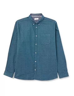 s.Oliver Sales GmbH & Co. KG/s.Oliver Koszula męska z długim rękawem, Niebieski zielony, 3XL - Koszule męskie - miniaturka - grafika 1