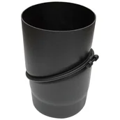 Akcesoria kominkowe - Kratki.pl KOLANO STALOWE FI 150 45 S KS150/45 - miniaturka - grafika 1