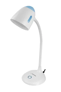 ELD110B Esperanza lampka biurkowa e27 electra niebieska - Lampy stojące - miniaturka - grafika 1