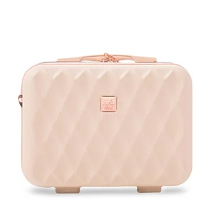 Kuferek Semi Line T5724-1 Écru - Kosmetyczki, organizery i kuferki - miniaturka - grafika 1