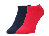 Skarpetki męskie - Tommy Hilfiger, Skarpety męskie, 2-pack, czarny, rozmiar 39/42 - miniaturka - grafika 1