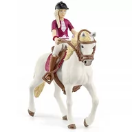 Figurki dla dzieci - Schleich Horse Club - Sofia i Blossom, klacz andaluzyjska, zestaw figurek dla dzieci 5+ - miniaturka - grafika 1