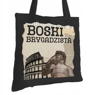 Torby i wózki na zakupy - Torba Bawełniana dla Brygadzisty Czarna Prezent Ekologiczna Trwały Nadruk - miniaturka - grafika 1