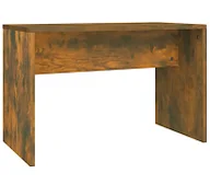 Krzesła - Stołek do toaletki w kolorze przydymionego dębu E6-H93 - miniaturka - grafika 1